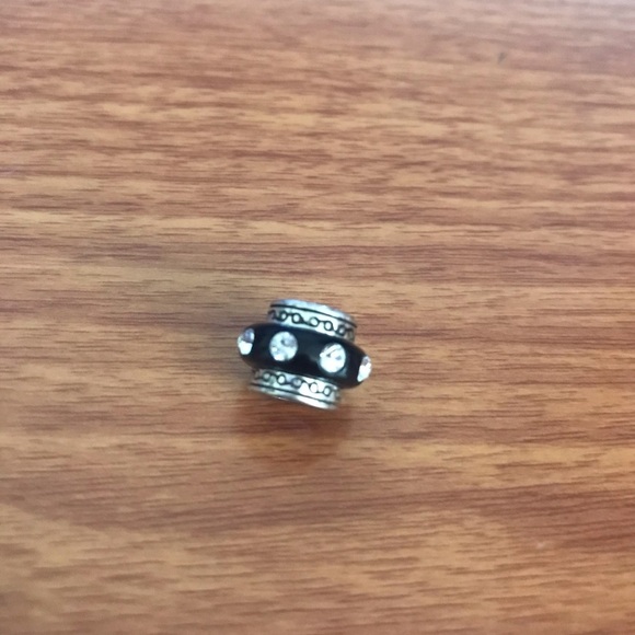 Brighton Black Spacer Charm - Picture 2 of 3